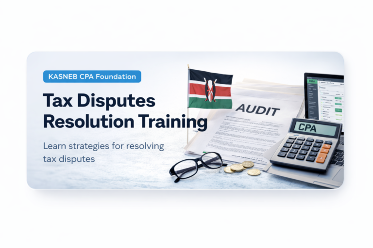 Tax Disputes Resolution Training