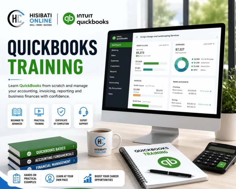 QuickBooks Training- 3 sessions