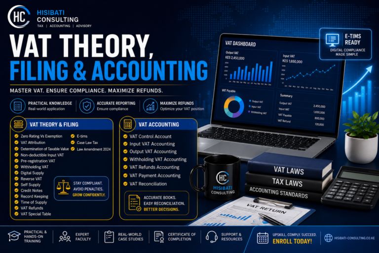 VAT Theory, Filing & Accounting