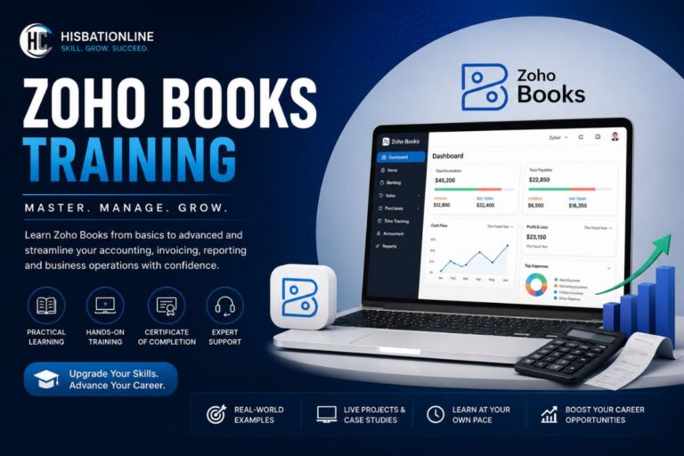 Zoho Books Training- 3 sessions